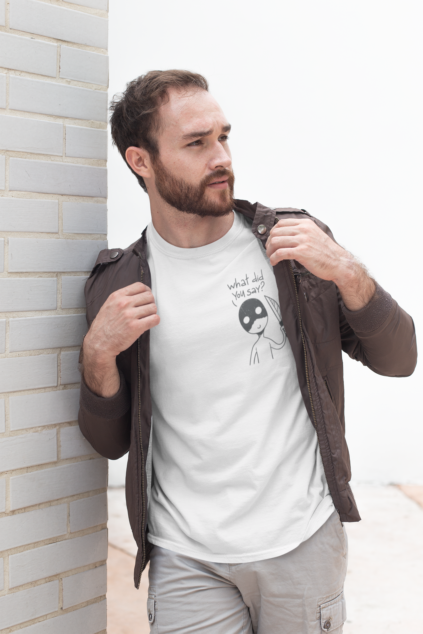 What-Half Sleeve T-Shirt