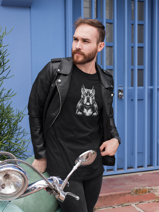 Bull Dog- Half Sleeve T-Shirt