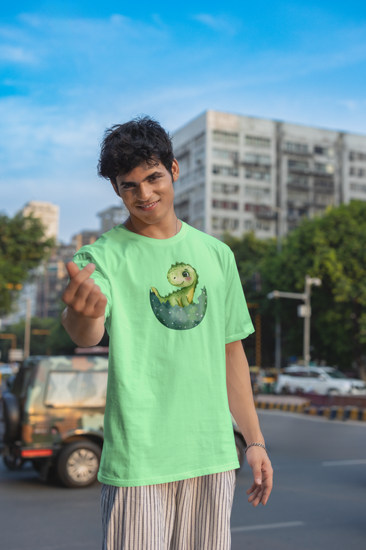 Dragon-Half Sleeve T-Shirt